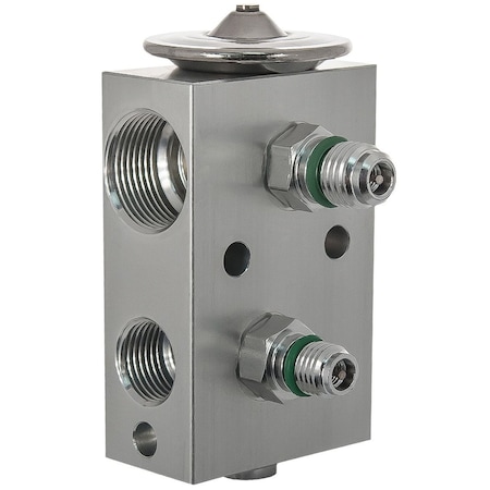 Truckair Exp. Valve - Block-Standard, Category: Expansion Valve, Type: Block, Style: Oring, Inlet: No 6 12-2015A